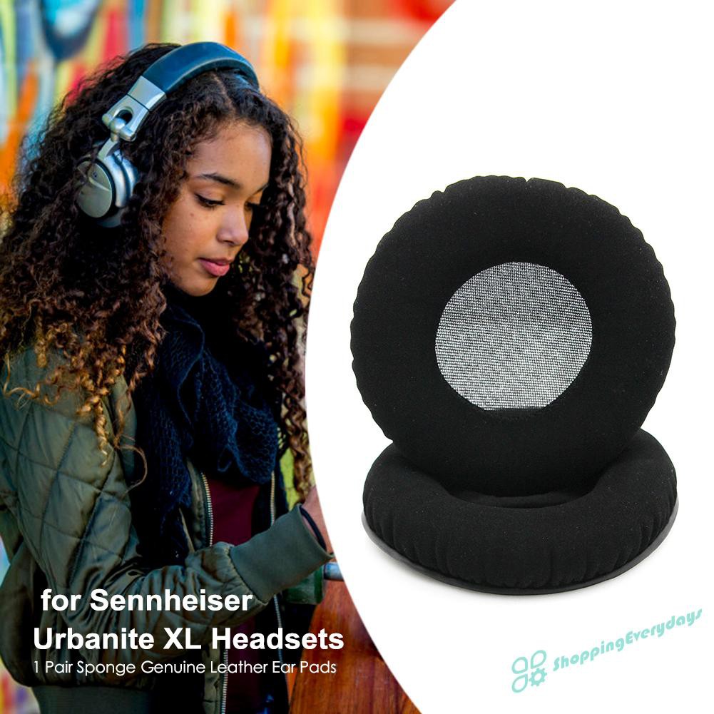 1 Cặp Đệm Bọc Tai Nghe Sennheiser Urbanite Xl Bằng Da Thật