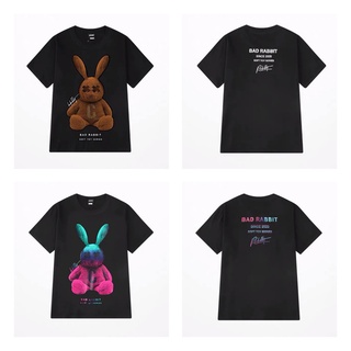 Áo thun unisex tay lỡ, Áo phông unisex form rộng Nelly Heybig streetstyle 100% cotton in hình thỏ cute