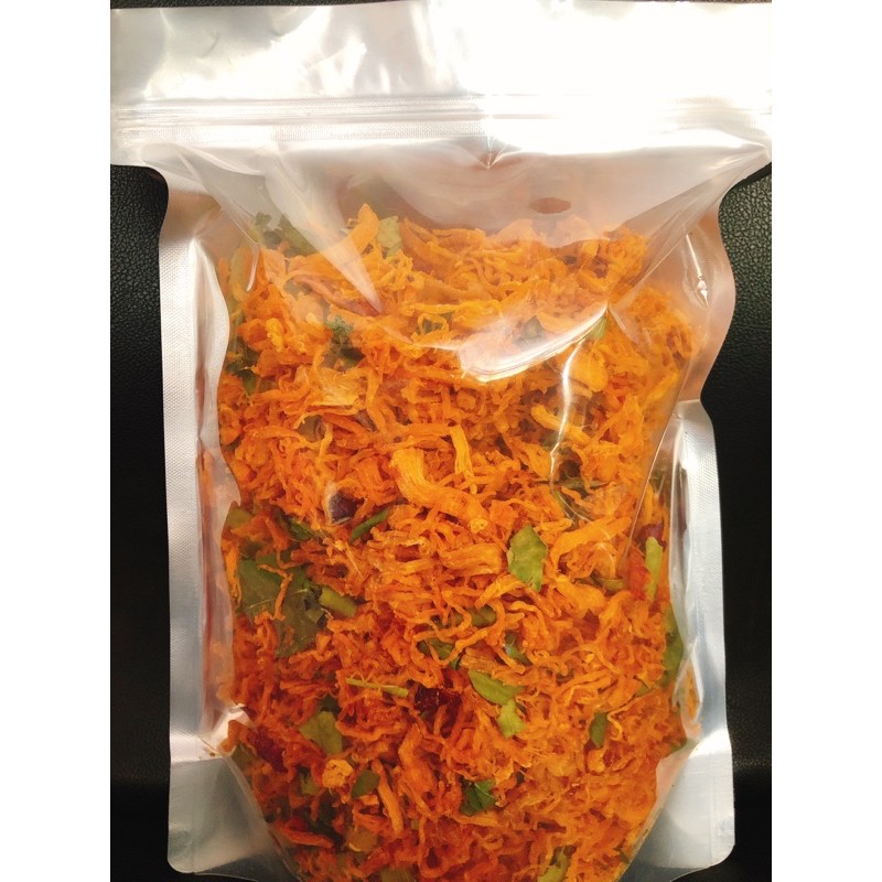 50g Khô gà lá chanh loại 1, chất lượng và an toàn, cam kết không bột