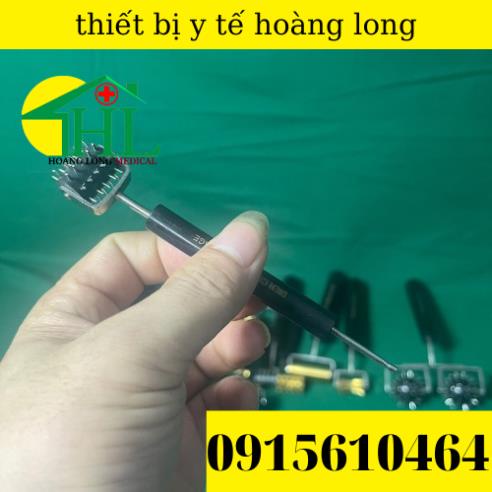 [Hàng Chính Hãng Diện Chẩn Bùi Quốc Châu] Cây Lăn Đinh Dò Huyệt 2 Đầu - Dụng Cụ Diện Chẩn