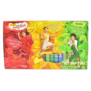 Bút sáp màu Jumbo Colokit CR-C035 (siêu to-khổng lồ)
