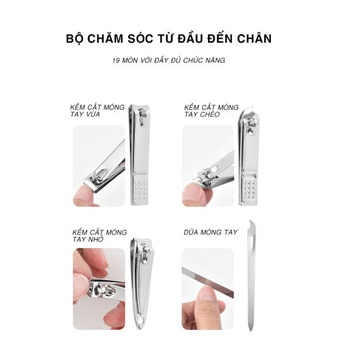 Bộ làm móng 12 món tiện dụng