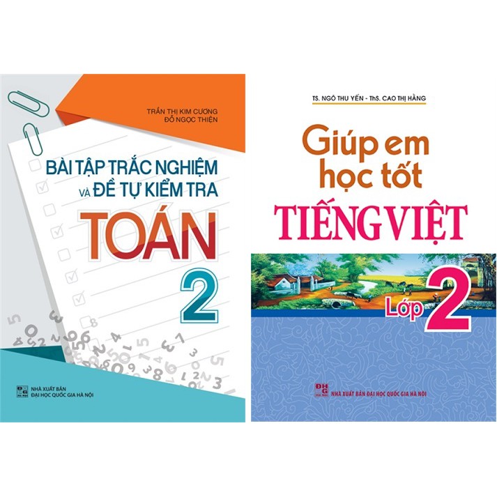 combo sách Học Toán Tiếng Việt 2