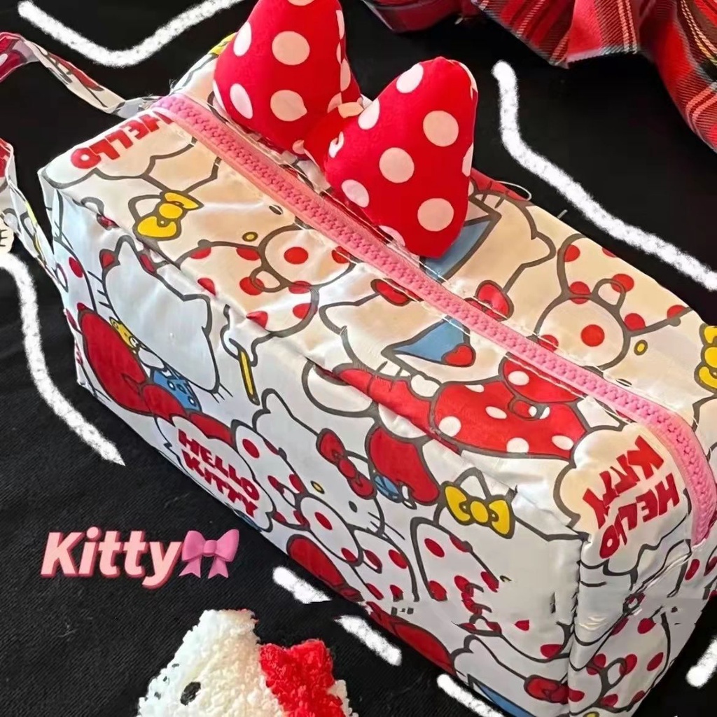 Túi Đựng Bút Sức Chứa Lớn Hình Mèo Sanrio Dễ Thương