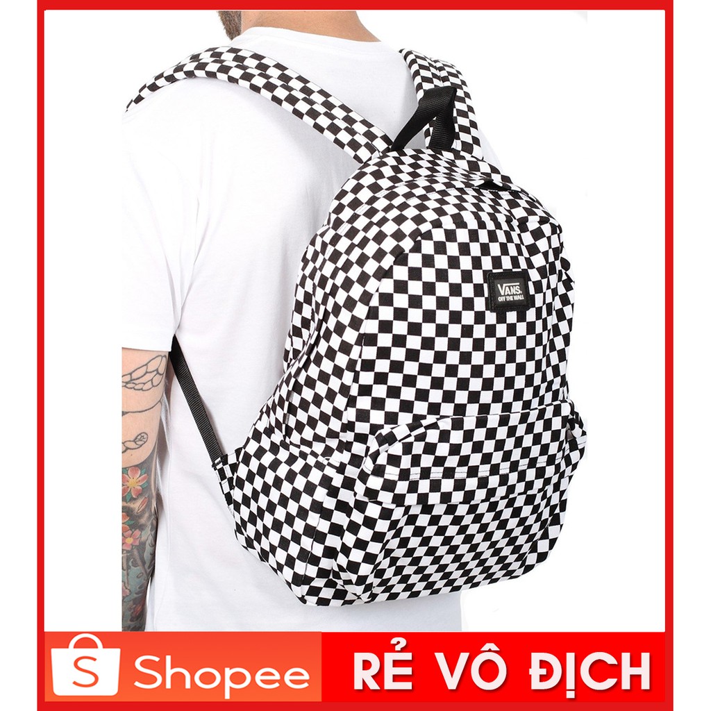 🔥 Balo Vans Old Skool Checkerboard Backpack