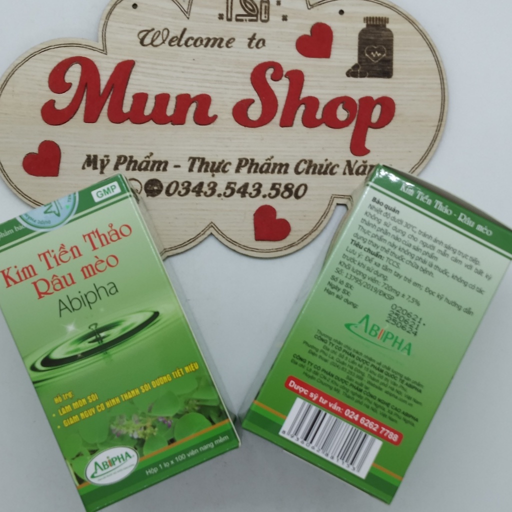 Sỏi thận KIM TIỀN THẢO lọ 100 viên bao