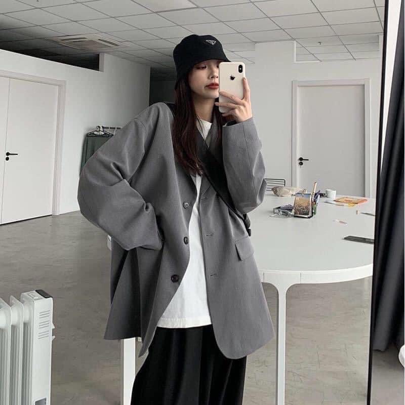 Áo blazer dáng dài