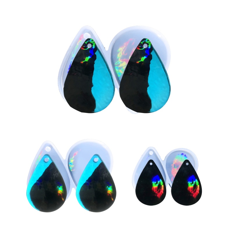 Khuôn Làm Móc Khóa / Vòng cổ Bằng Epoxy Hình Bóng Đèn DIY