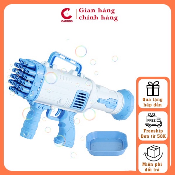 Máy bắn bong bóng xà phòng Súng bắn bong bóng loại to lớn nhất 32,45 nòng siêu mạnh TO05