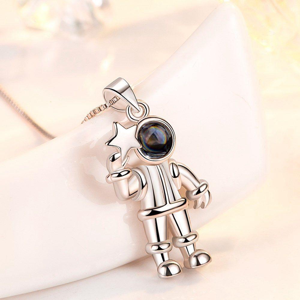 Vòng cổ Mặt Máy Chiếu LOMBARD Độc Đáo Thời Trang Cho Cặp Đôi|Vòng cổ Phong Cách Hàn Quốc