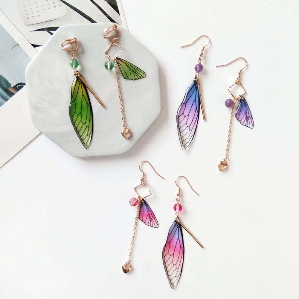 Bông Tai Hình Cánh Bướm Xinh Xắn Cho Nữ