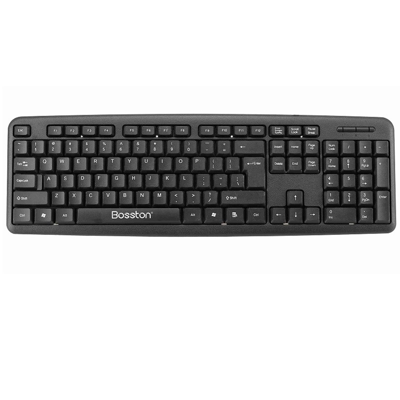 Bộ bàn phím và chuột máy tính văn phòng có dây USB Bosston D5200 [CHẤT]