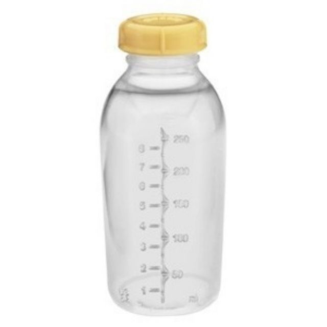 [Mã 256FMCGSALE giảm 8% đơn 500K] [USA] Bình trữ sữa 250ml chính hãng logo dập nổi (bình trắng)