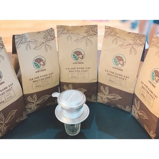Đặc sản tây nguyên cà phê bột nguyên chất túi 500gram
