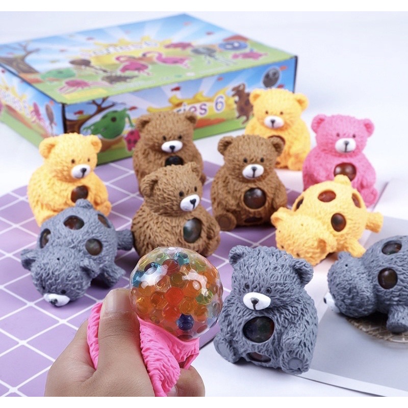 Đồ chơi Squishy Con Gấu Nắn Bóp
