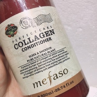 Cặp dầu gội xả MEFASO Ý 850ml [CAM KẾT CHÍNH HÃNG Ý]