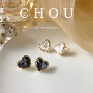 Bông Tai Trái Tim | CHOU ACCESSORIES |
