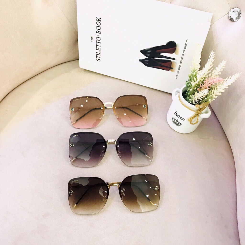 Kính mắt nữ chống tia uv thời trang dáng vuông cao cấp sang chảnh trẻ trung -FD 045