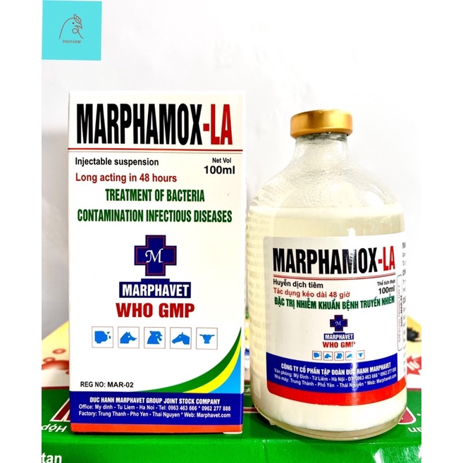 Marphamox LA sản phẩm chất lượng cao của công ty Marphavet