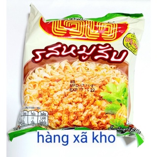 Gói 60 gr mì waiwai thịt bằm thái lan