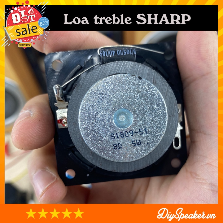 Loa treble, loa treble rời  SHARP 1 inch màng lụa