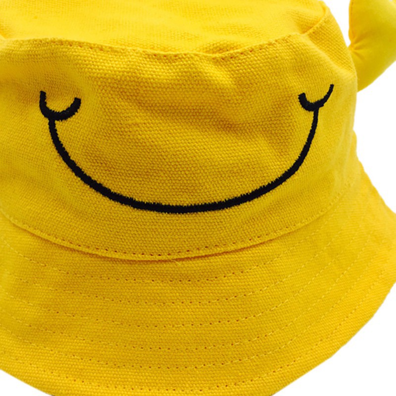 Nón Bucket hoạ tiết hoạt hình thiết kế đáng yêu cho bé