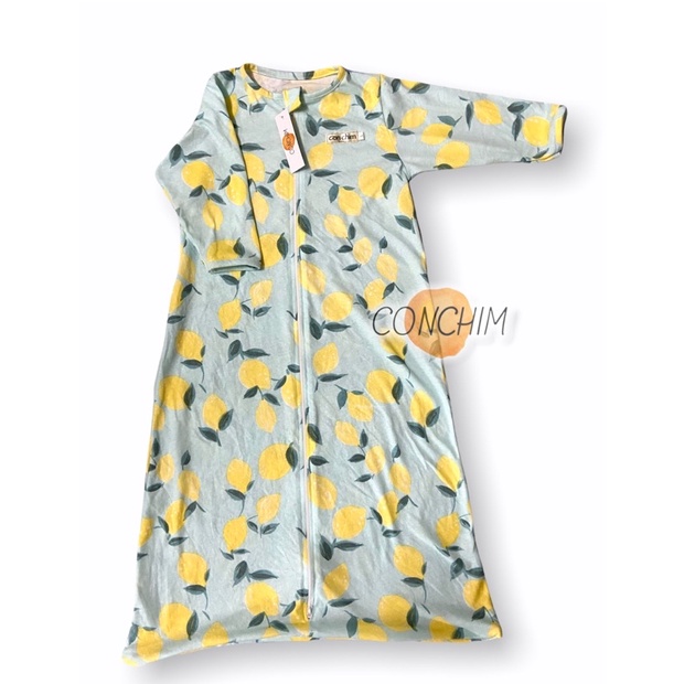 Túi ngủ cho bé xuân hè 1lớp Cotton dài tay CONCHIMkids(10 mẫu)