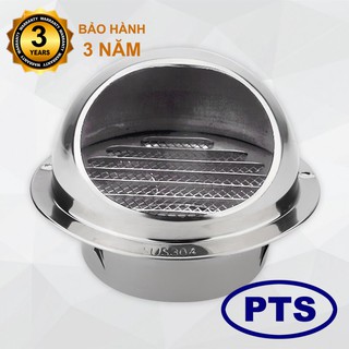 Chụp thông hơi Vent Cap inox D75 - Có lưới chắn côn trùng