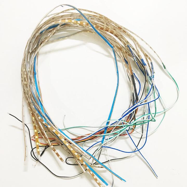 Dây led 1 màu, 7 bảy chiều dài 45 cm, có chống nước, dùng nguồn điện DC 12V thích hợp nhiều dòng xe -DLD7M/DLD1M