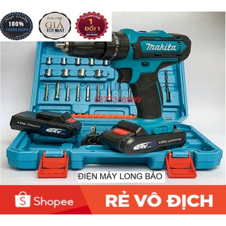 Máy khoan pin Makita 24v đa năng giá tốt (18 cấp độ trượt)