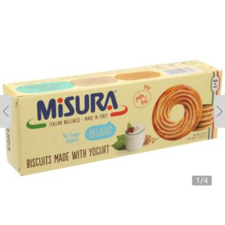 Misura bánh quy vị sữa chua/mật ong 100g