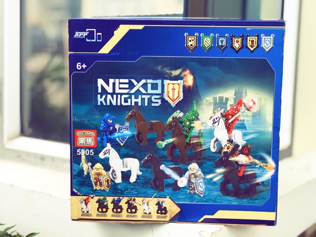 BỘ ĐỒ CHƠI LEGO LẮP RÁP CHIẾN BINH NEXO CHO BÉ