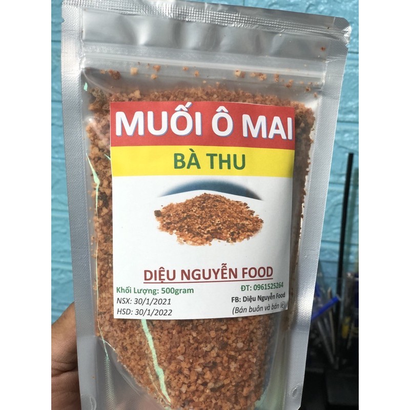 [ 0,5kg]- Muối ô mai Bà Thu |chua chua ngọt ngọt | BigBuy360 - bigbuy360.vn