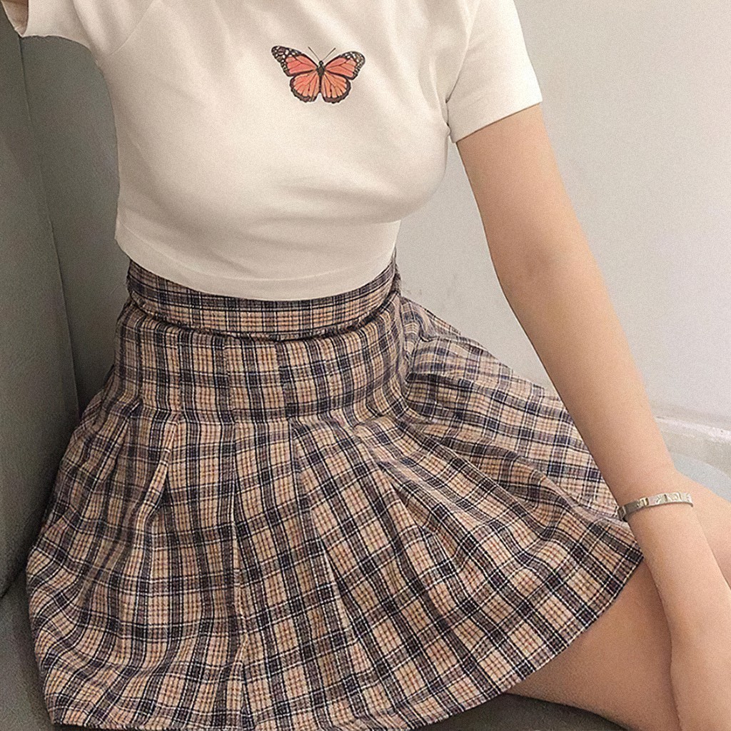 Chân váy Caro Skirt