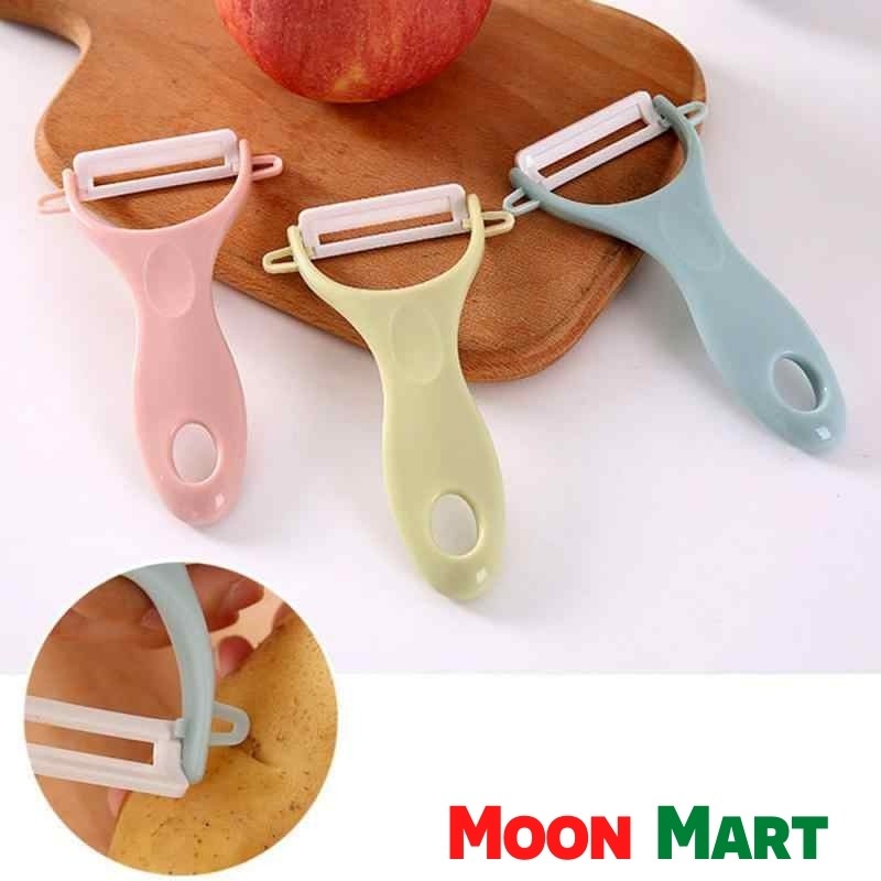 Dao gọt vỏ hoa quả, dao nạo vỏ trái cây rau củ, bào lát mỏng khoai tây cà rốt nấu ăn tiện dụng