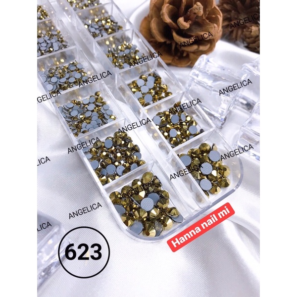 Đá chân lưới Angelica 14 khía siêu sáng đẹp