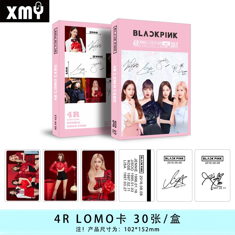 [MUA1 TẶNG1] 20 mẫu Lomo card 30 ảnh Blackpink siêu nét 1080 ultra HD