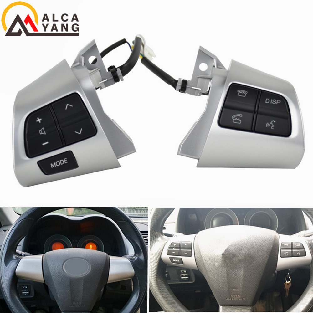 Nút Âm Thanh Vô Lăng Chất Lượng Cao Cho Xe Hơi TOYOTA COROLLA A*DE150 N*DE150 NR*E150 ZR*E15 ZZ*E150 2010-2013