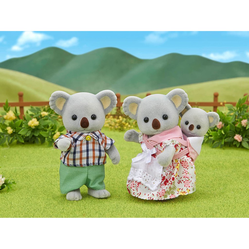 Sylvanian Families Gia Đình 3 Thành Viên Gấu Koala Family