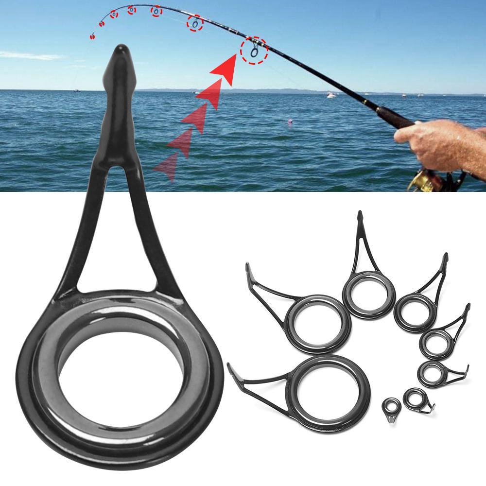 Bộ 5 Vòng Tròn Dẫn Hướng Dây Câu Đường Kính Trong 3mm-23mm