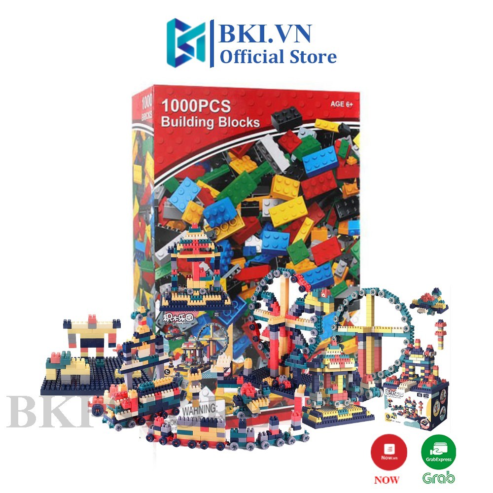 Bộ Đồ Chơi Lego Xếp Hình 1000 Chi Tiết, Cho Bé Thoả Sức Sáng Tạo