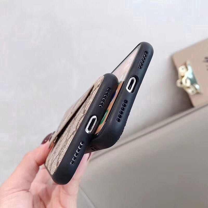 Bao da điện thoại PU mềm dạng ví dành cho iPhone 6 6S 7 8 Plus X XS MAX XR