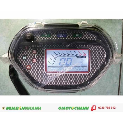 đồng hồ điện tử cho xe wave nhỏ