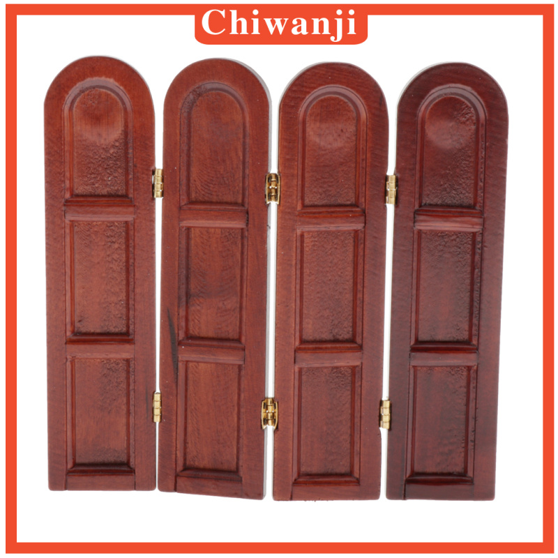 Màn Cửa Phong Cách Retro Cho Nhà Búp Bê Tỉ Lệ 1 / 12