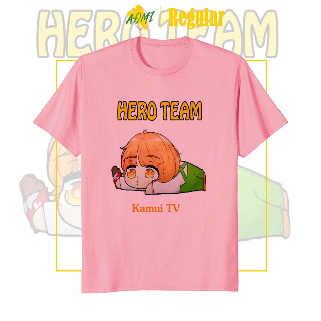 ÁO THUN UNISEX KAMUI TV HERO TEAM PHÔNG NAM NỮ GIA ĐÌNH CẶP ĐÔI CÓ SIZE TRẺ EM AOMIVN