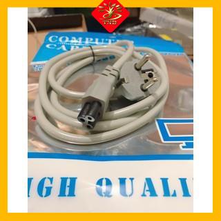 Dây Nguồn Laptop Xịn Dài 1.5m Màu Xám Arigato Dây Dẻo Bền.DNLX