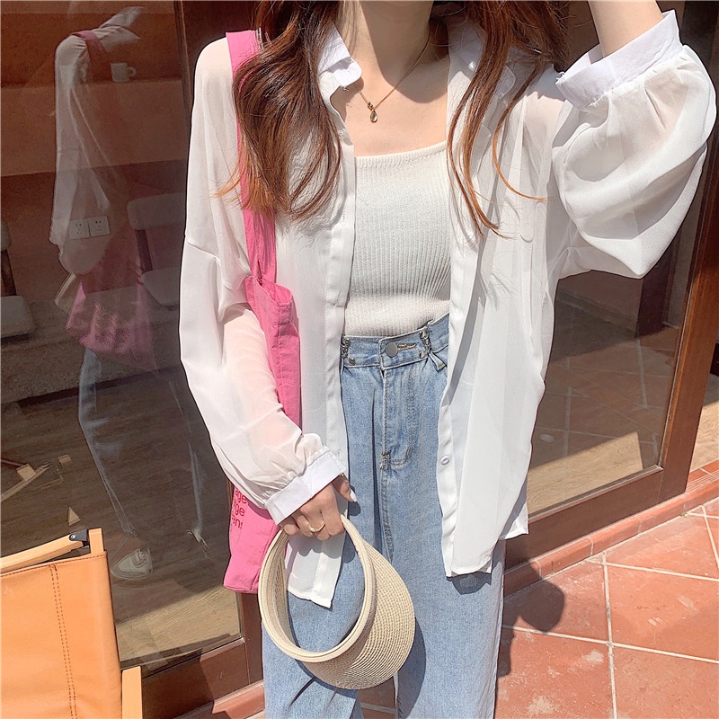 Áo Khoác Chống Nắng Dài Tay Thiết Kế Mới Thời Trang Mùa Hè Dành Cho Nữ