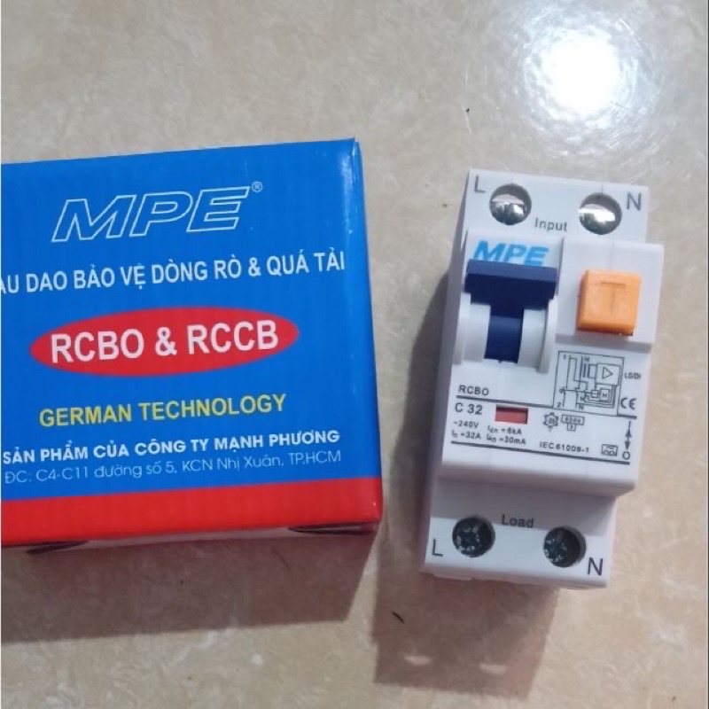 ÁT CHỐNG Giật MPE 40,32,25