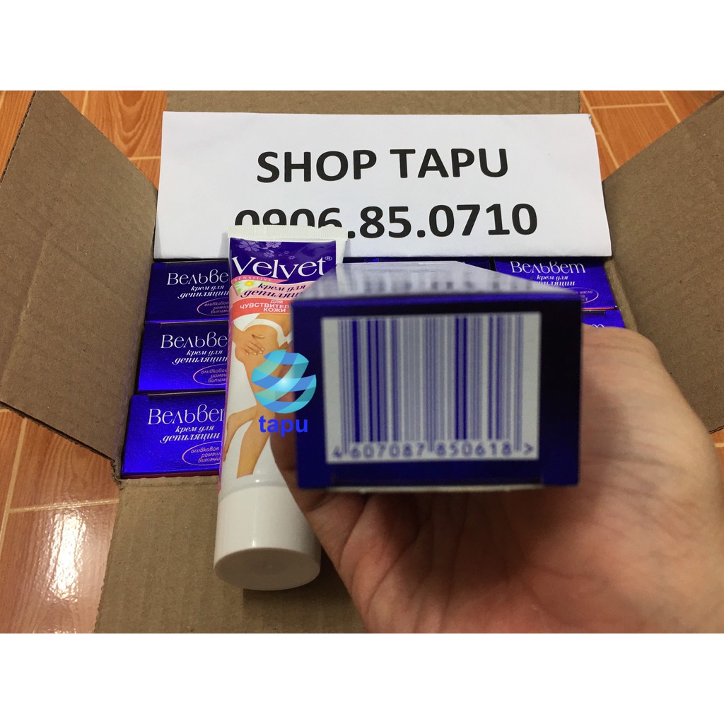 Kem tẩy lông Velvet Nga 100ml chính hãng | BigBuy360 - bigbuy360.vn