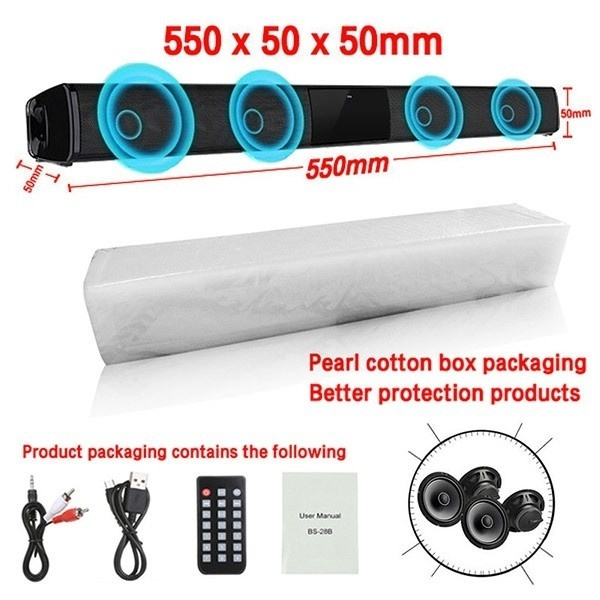 Tv Biểu Tượng Âm Thanh Vòm Kết Nối bluetooth Cho tv soundbar subwoofer